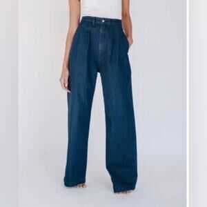 Triarchy High Waisted Pleated Pants Size 25
